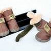 Winter Snow Boots Slip-Resistant Pet Shoes