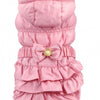 Winter Warm Pet Bow Jacket Coat