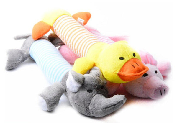 Squeak Toy Animals for Dogs